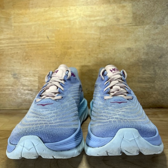 Hoka One One Mach 5 LIGHTWEIGHT Wmns Sz 10 Running Shoes Sneakers Baby Lavender - Picture 2 of 12
